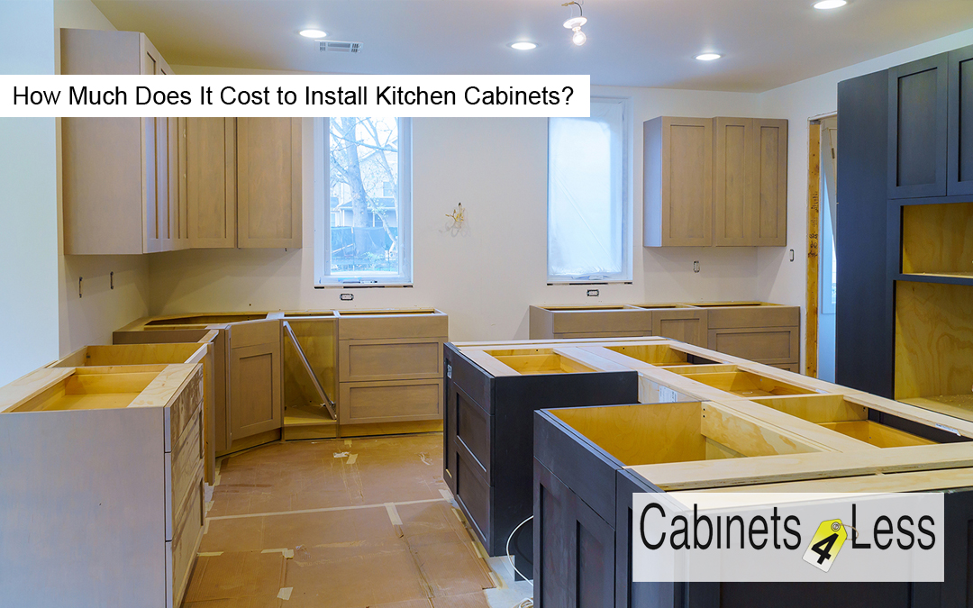 How Much Does It Cost To Install Kitchen Cabinets Az Cabinet Company