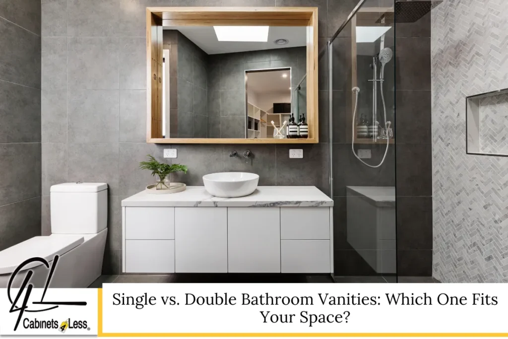 Single vs. Double Bathroom Vanities Which One Fits Your Space